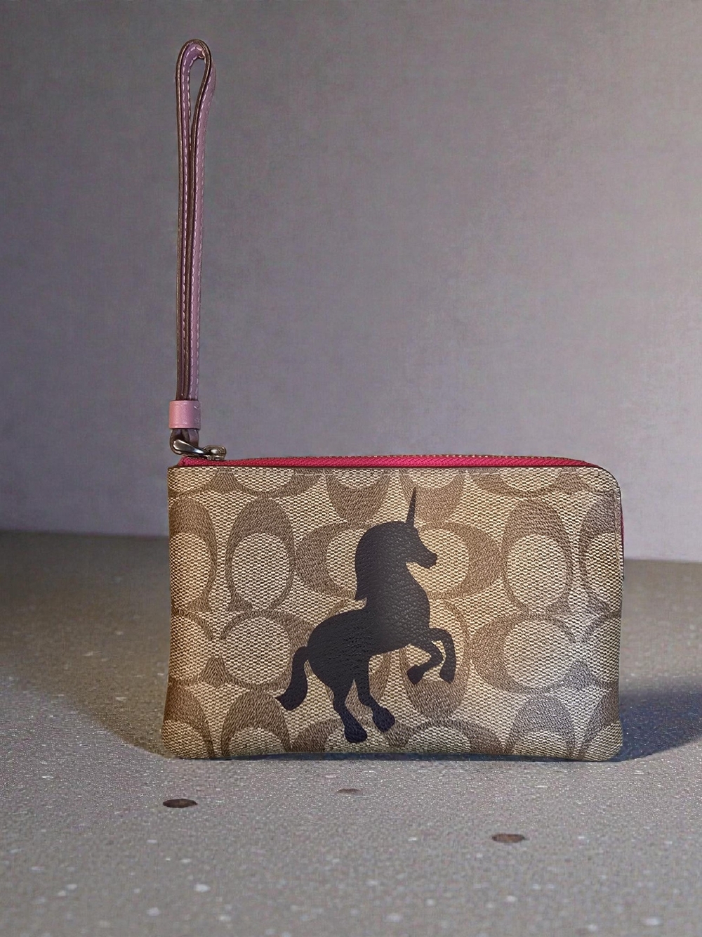 Coach Unicorn Wristlet - Picture 3 of 4